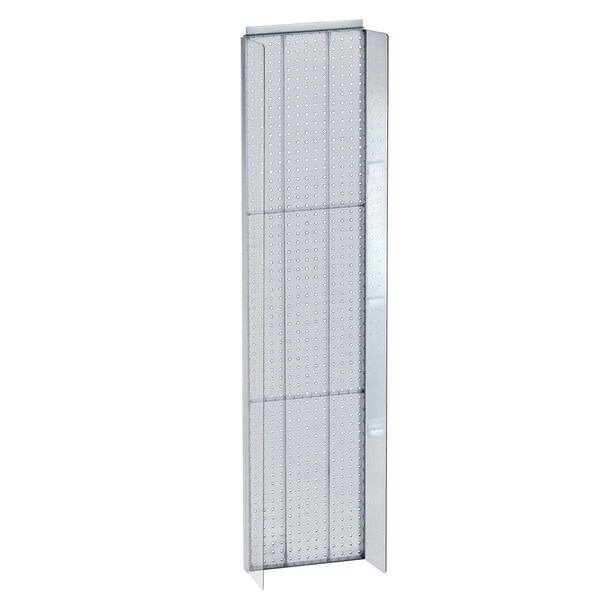 13.5"W x 60"H Pegboard Powerwing Display